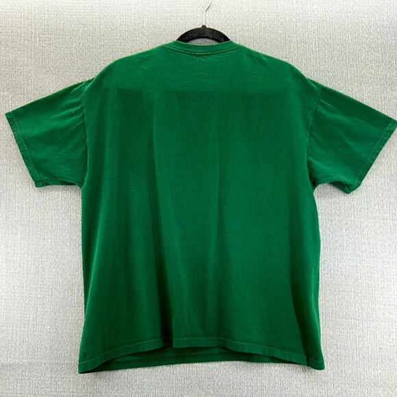 Vintage Jerzees Aloha Classic Rainbow Hawaiian Heavyweight Cotton T Shirt Size L - Picture 6 of 6